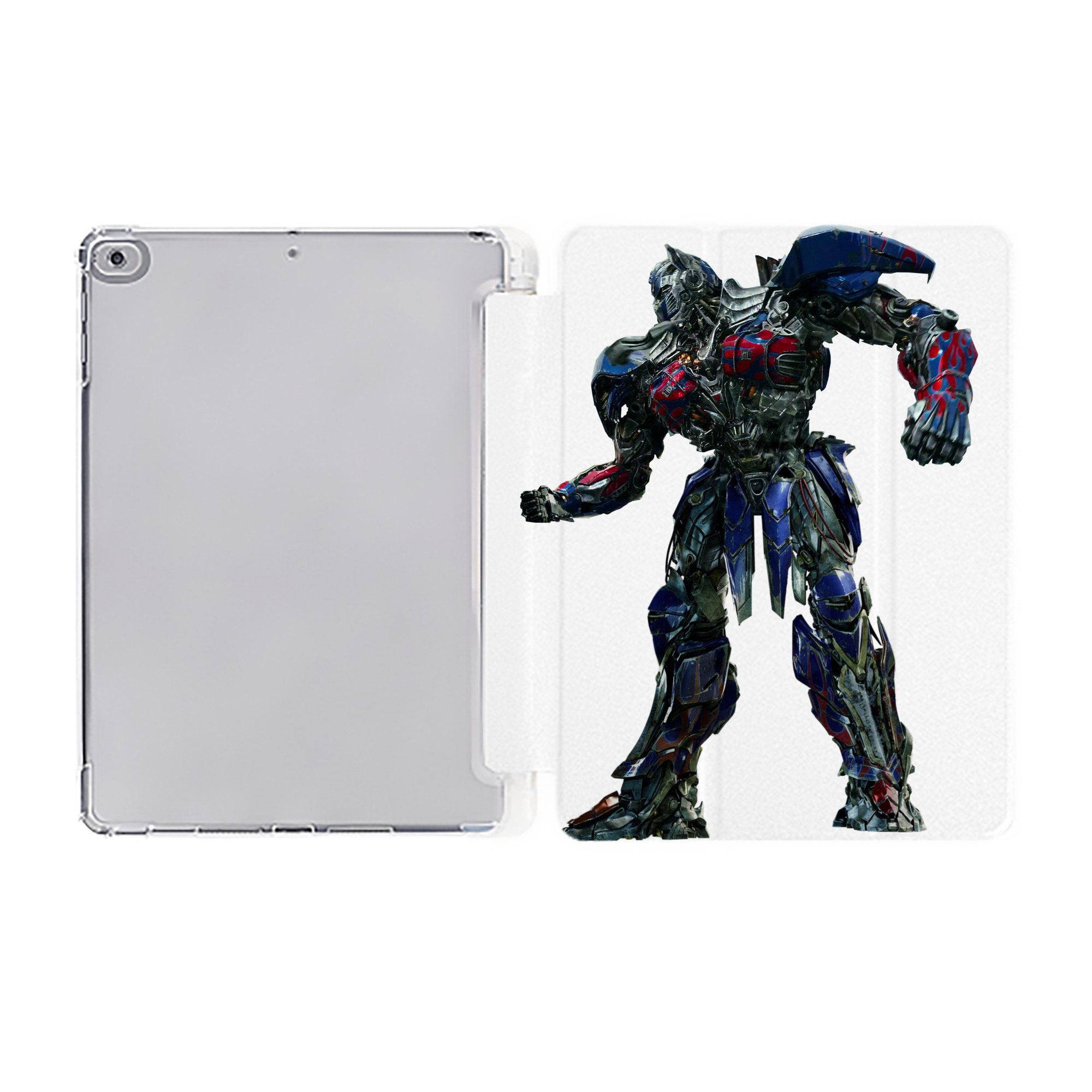 （画像用）  IPad ケース ペン収納付き 三つ折りスタンド PUレザー×シリコン 対応機種9.5/10.5/10.9インチ